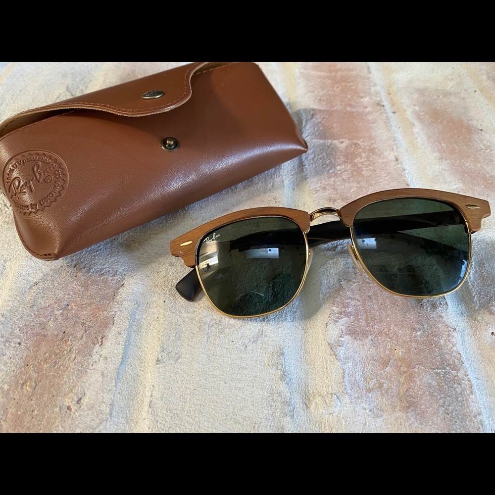 Ray Ban Clubmaster Wooden frame